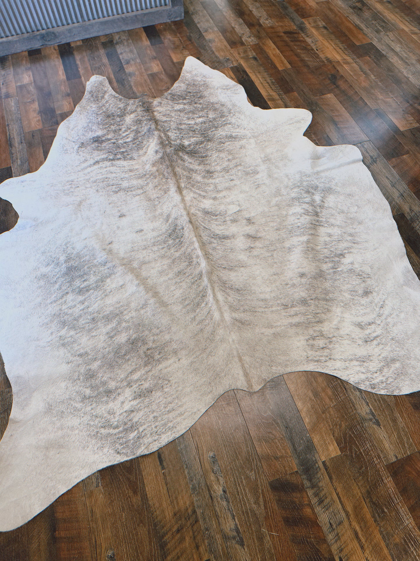Exotic Cream Brindle Cowhide