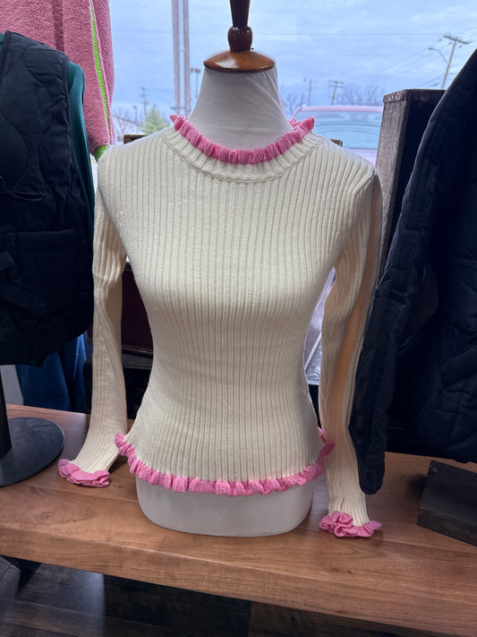 Ruffle Sweater