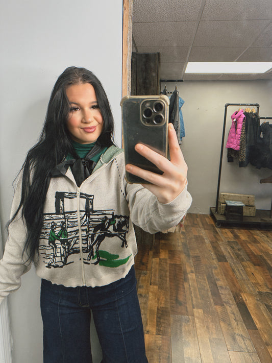 The Ranchita Verde Cardigan