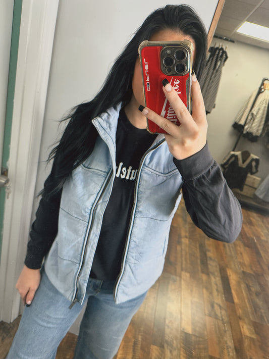Killin Me Denim Vest