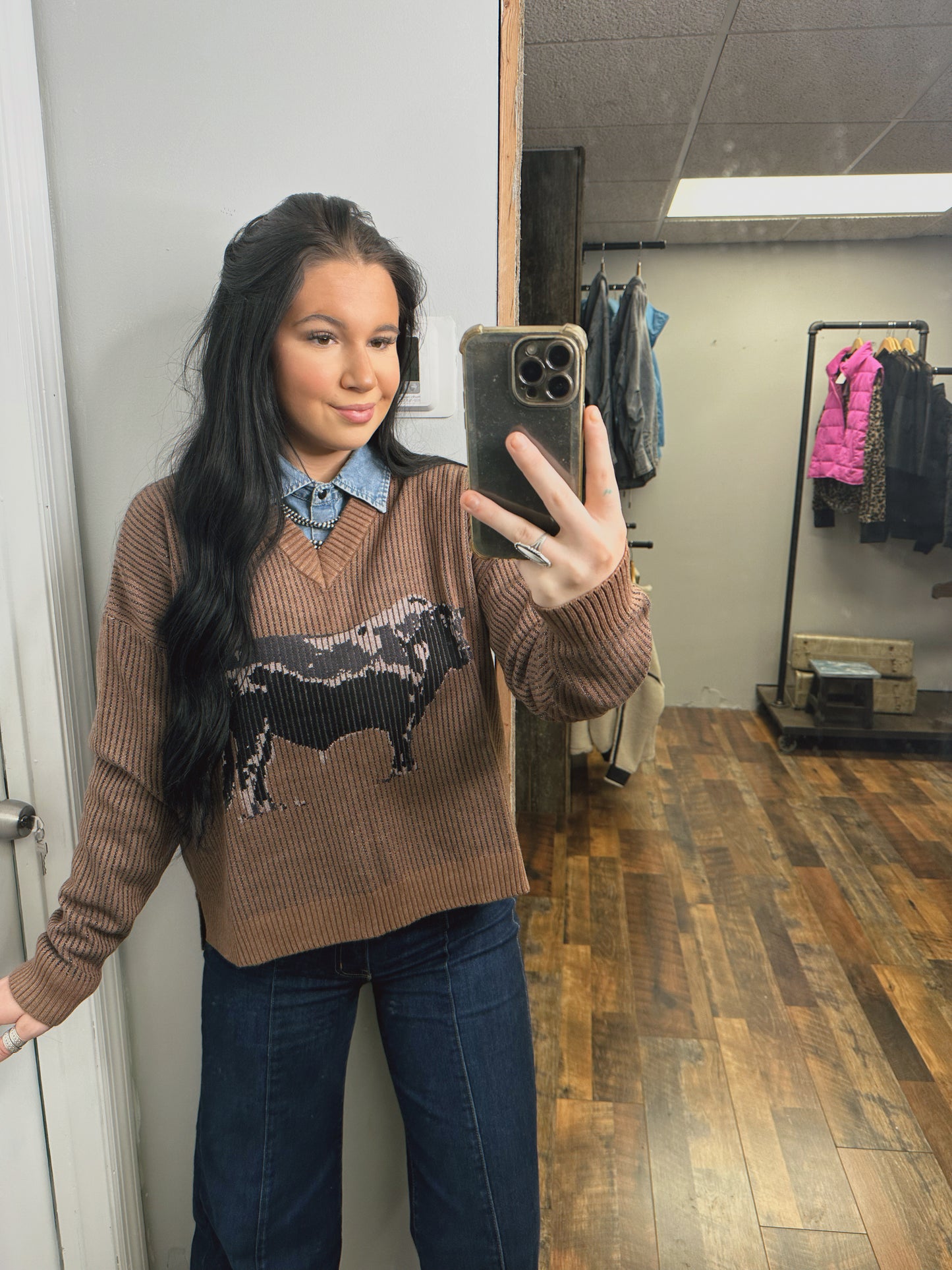 Angus Highway Knit Vintage Sweater