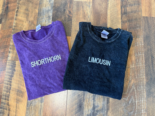 Breed Mineral Wash Tees