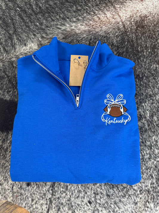 Kentucky Football 1/4 Zip